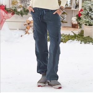 Sundance Nightfall Cargo pants brown velvet 16